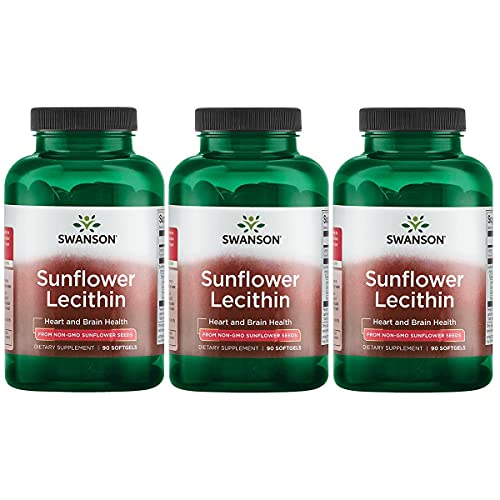 Swanson Sunflower Lecithin - Herbal Supplement Promoting Healthy ...