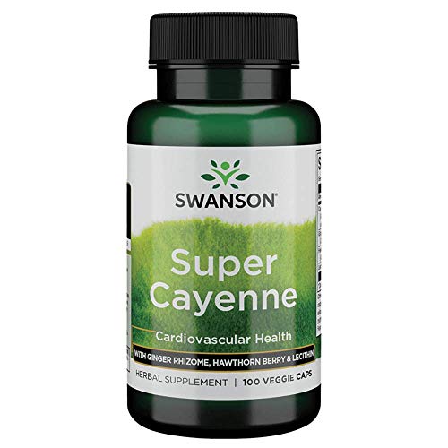 Swanson Super Cayenne 100 Veg Caps