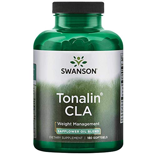 Swanson Tonalin Cla Safflower Oil Blend 1000 Milligrams 180 Sgels