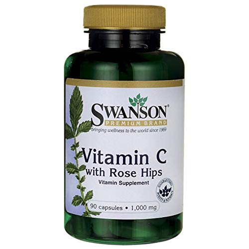 Swanson Vitamin C with Rose Hips Immune System Support Skin Cardi...