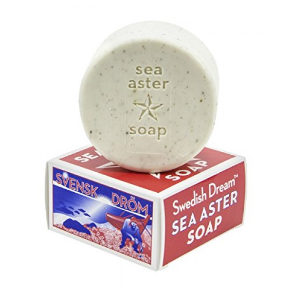 Swedish Dream Sea Aster Invigorating Bath Soap - Made in USA