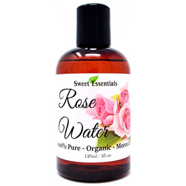 Premium Organic Moroccan Rose Water - 4oz - Imported from Morocco...