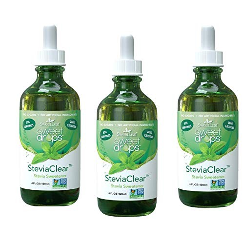 Sweetleaf Stevia Extract Clear Liquid 4 oz 3 Pack