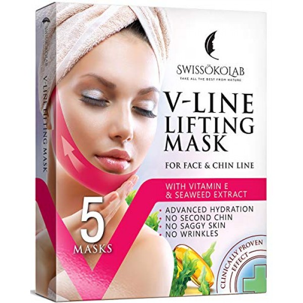 Double Chin Reducer V Line Lifting Mask Face Slimming Strap Chin ...