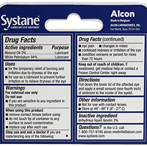 Systane Lubricant Eye Ointment 3.5 g 2 Pack