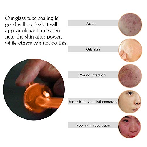 High Frequency Facial Machine, Portable Handheld High Frequency S...