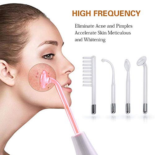 High Frequency Facial Machine, Portable Handheld High Frequency S...