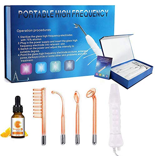 High Frequency Facial Machine, Portable Handheld High Frequency S...