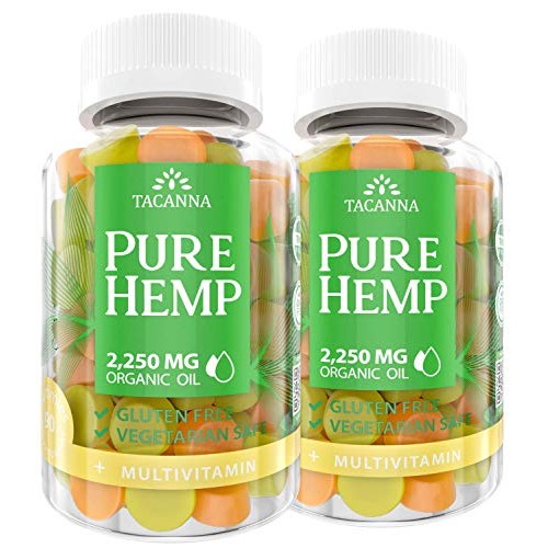 Tacanna Natural Hemp Gummies with Multivitamin Ultra Volume 4500M...