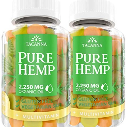 Tacanna Natural Hemp Gummies with Multivitamin Ultra Volume 4500M...