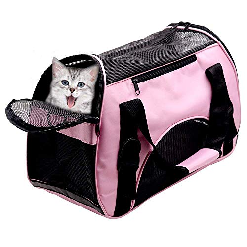 TAHNSTY Pet Carrier Bag, Cat Travel Portable Bag Home, Airline Ap...