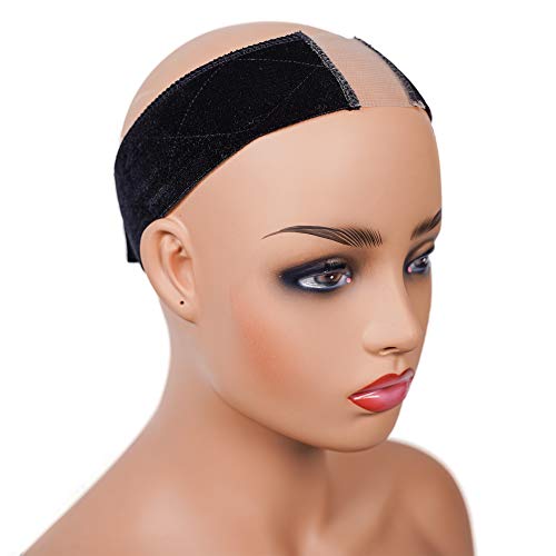 talever Non Slip Lace Wig Grip Band Flexible Velvet Wig Comfort H...