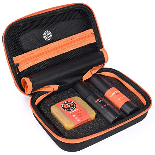 Tames Premium Beard Growth Kit - Titanium Derma Roller with Bear...