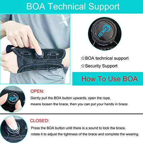Thumb and Wrist Spica Splint with Advanced BOA Technology Brace f...