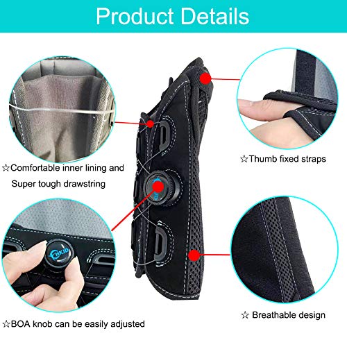 Thumb and Wrist Spica Splint with Advanced BOA Technology Brace f...