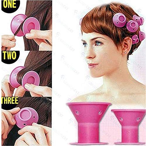 TANG SONG 40PCS Hair Curlers Rollers Hair Care Roller Silicone No...
