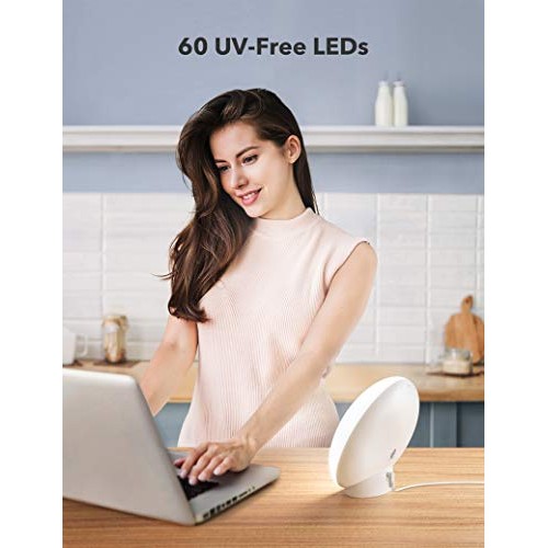 Light Therapy Lamp, TaoTronics UV-Free 10000 Lux Therapy Light, T...