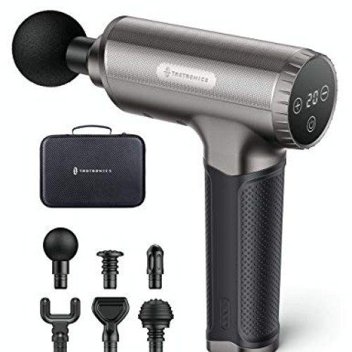 TaoTronics Massage Gun, Deep Tissue Handheld Percussion Massager ...