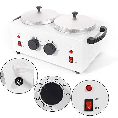 Double Pot Paraffin Machine Professional Electric Heater Paraffin...