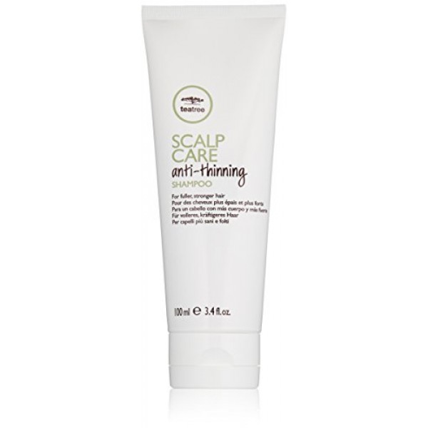 Paul Mitchell Tea Tree Scalp Care Anti-Thinning Shampoo, 3.4 Fl Oz