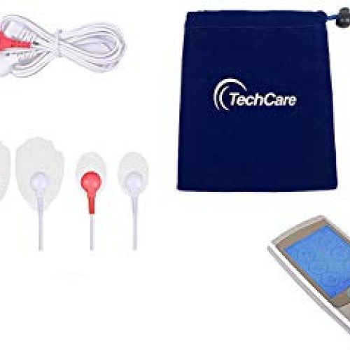 TechCare Pro TENS Unit 24 Modes Best Portable Massager Back Neck ...