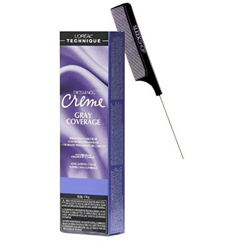Technique EXCELLENCE Creme Gray Coverage Permanent Haircolor Dye ...