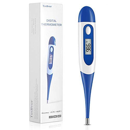Tediver Medical Digital Thermometer for Fever, Basal Body Thermom...