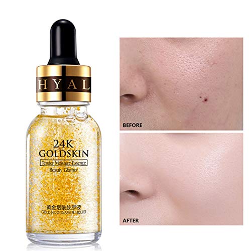 Facial Serum Liquid Solution Anti-aging Acne for Women with Hyalu...