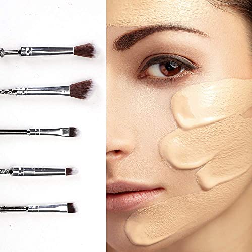 Potter Makeup Brush,5 PCS Potter Makeup Brush Set for Wizard Magi...
