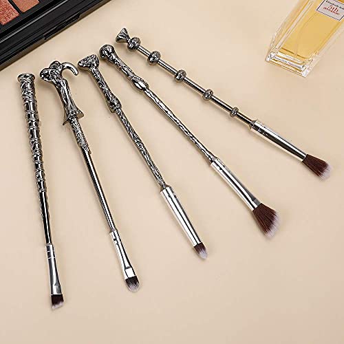 Potter Makeup Brush,5 PCS Potter Makeup Brush Set for Wizard Magi...