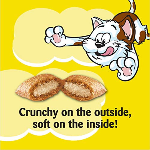 TEMPTATIONS Classic Crunchy and Soft Cat Treats Tasty Chicken Fla...
