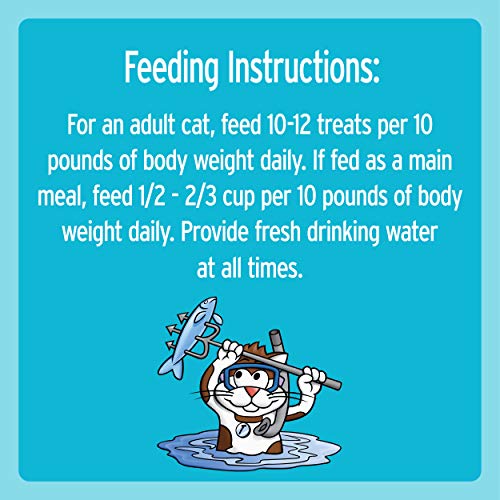 TEMPTATIONS Classic Crunchy and Soft Cat Treats Tempting Tuna Fla...