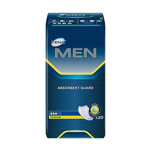 Tena for Men Guards, Case/120 6 bags of 20