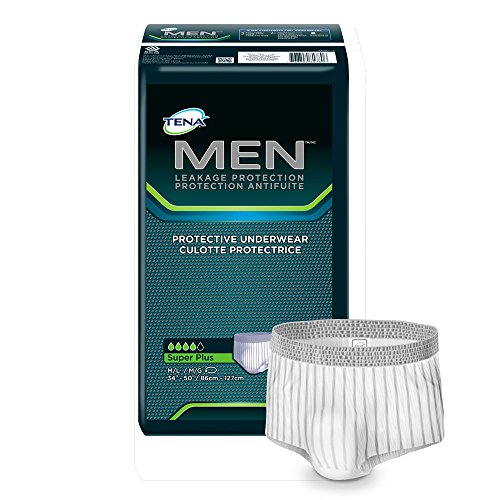 Tena Incontinence/Bladder Control Underwear for Men, Super Plus A...
