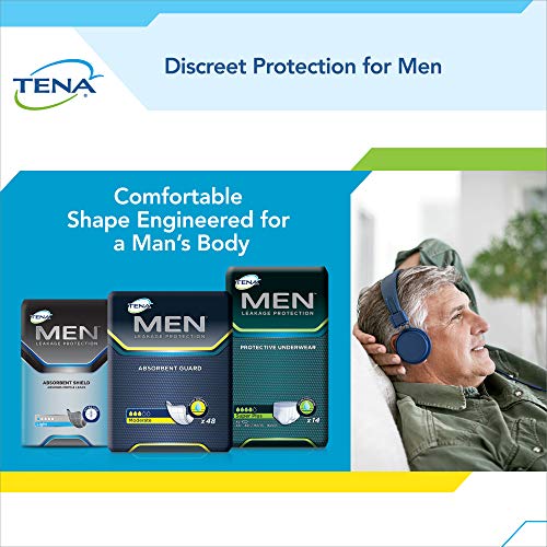 Tena Incontinence/Bladder Control Underwear for Men, Super Plus A...