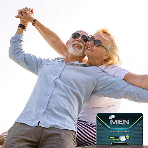Tena Incontinence/Bladder Control Underwear for Men, Super Plus A...