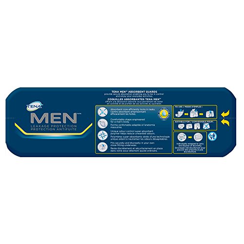 Tena Incontinence Guards for Men, Moderate Absorbency, 48 Count