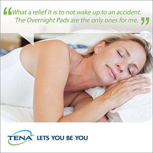 TENA Incontinence Pads for Women, Overnight, 45 Count 1 ea