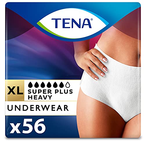 Tena Incontinence Underwear for Women, Super Plus Absorbency, Ext...