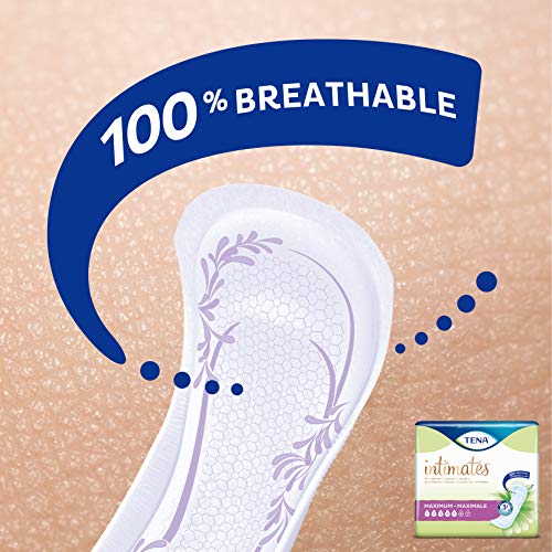 TENA Intimates Maximum Female Incontinent Pad Regular Length 13 ...