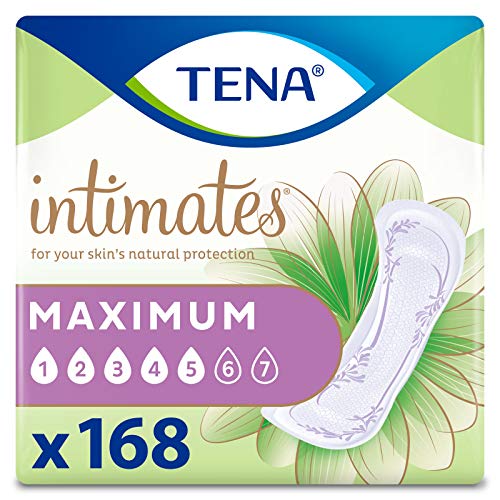 TENA Intimates Maximum Female Incontinent Pad Regular Length 13 ...