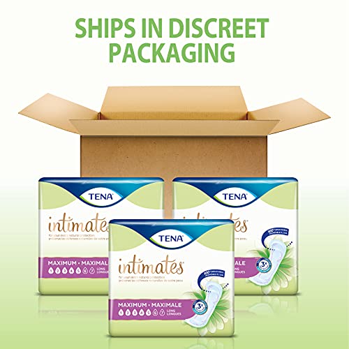 Tena Intimates Maximum Incontinence Pad Long Length, 117 ct