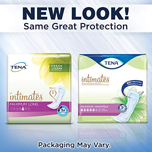 Tena Intimates Maximum Incontinence Pad Long Length, 117 ct