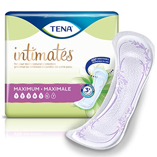 Tena Intimates Maximum Incontinence Pad Long Length, 117 ct