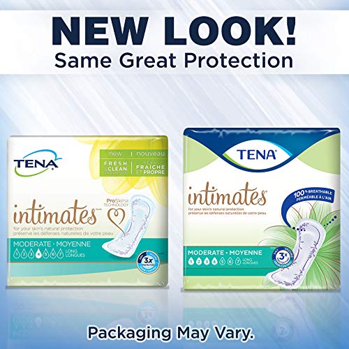 Tena Intimates Moderate Absorbency Incontinence/Bladder Control P...