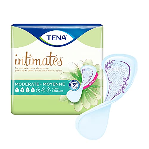 Tena Intimates Moderate Thin Incontinence and Bladder Control Pad...