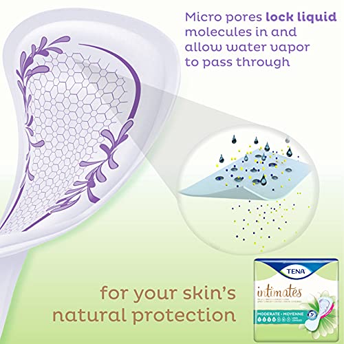 Tena Intimates Moderate Thin Incontinence and Bladder Control Pad...