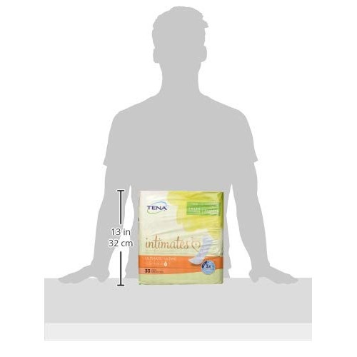 TENA Intimates Ultimate Female Incontinent Pad Regular Length 16...