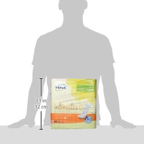 TENA Intimates Ultimate Female Incontinent Pad Regular Length 16...
