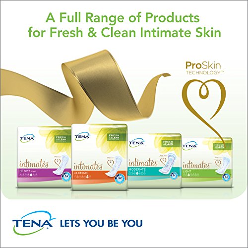 Tena Intimates Ultra Thin Light Incontinence Pad Long, 24 Count